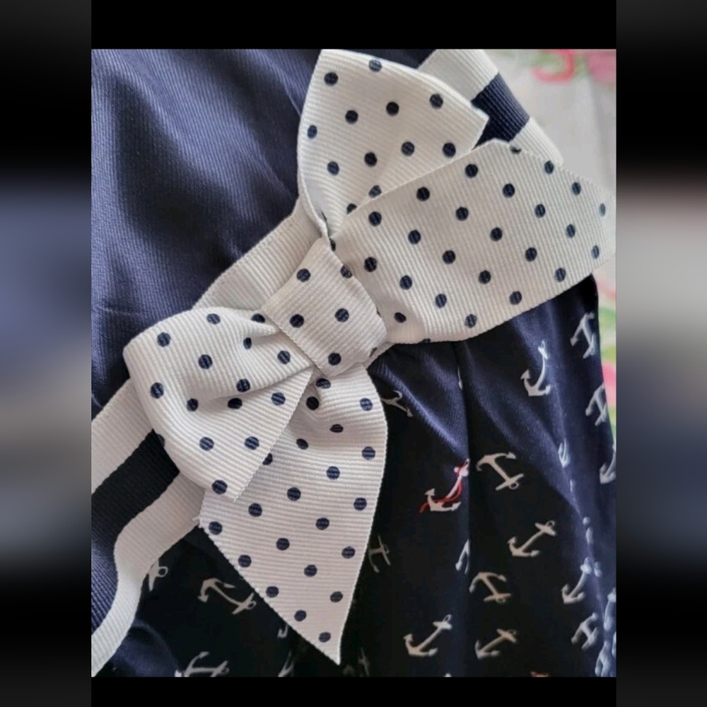 Sailor Dress Girl 3t navy Savannah - Picture 7 of 12